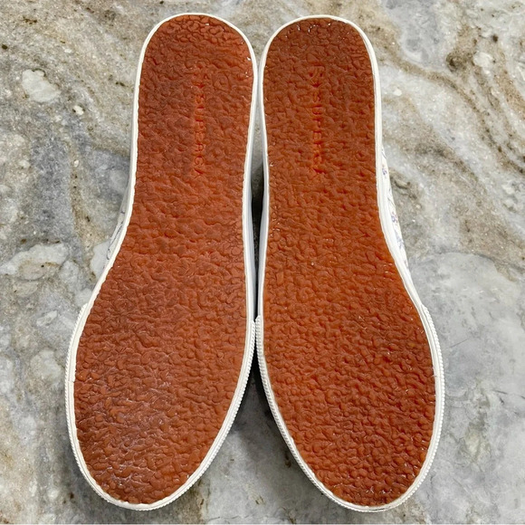 Superga X LoveShackFancy Floral Print Chunky Platform Sneakers - Picture 14 of 15